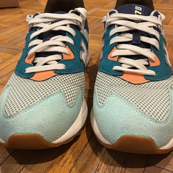 Mens New Balance 997 Teal Brown 